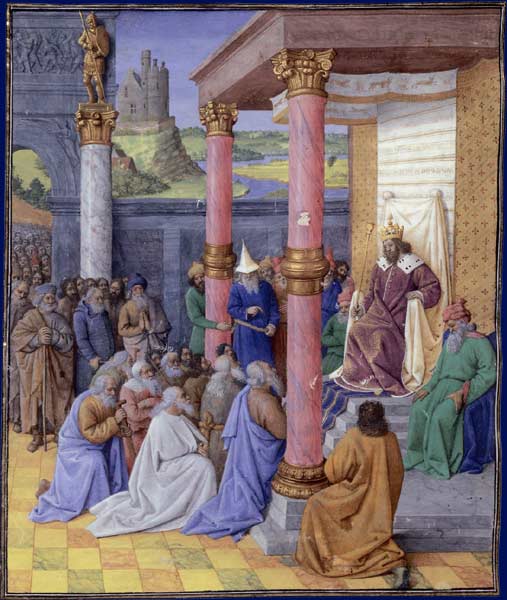 Cyrus II le Grand et les Hébreux, Jean Fouquet