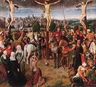 The Two Thieves Crucified with Christ