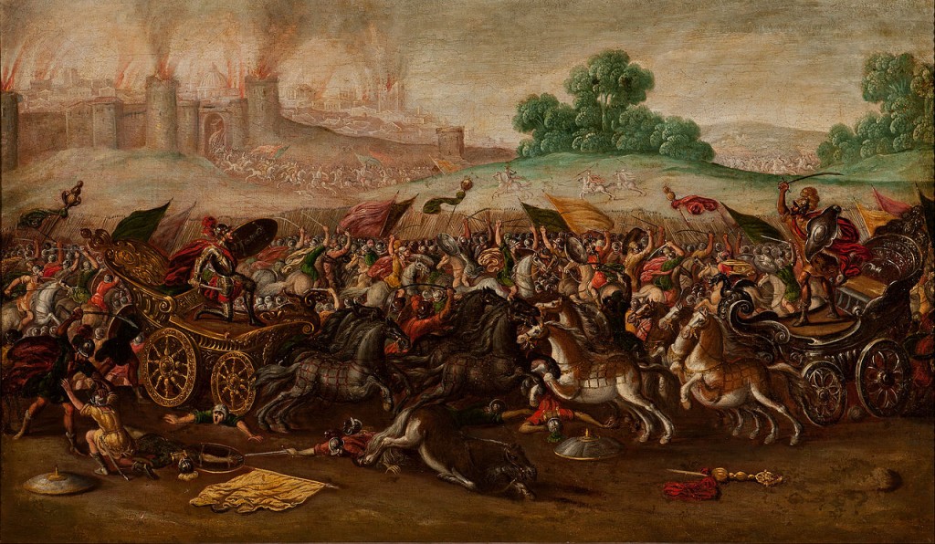 Juan de la Corte - The Burning of Jerusalem by Nebuchadnezzar’s Army