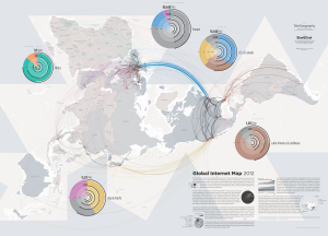 Global Internet Map, 2012, by Telegeography.com