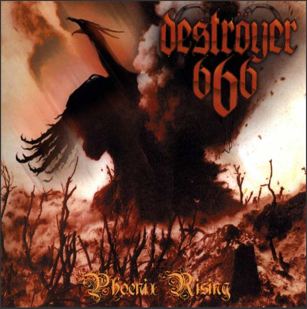 Destroyer 666 album cover, Phoenix Rising