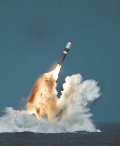 Trident II missile launch