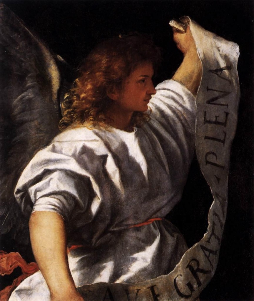 The Archangel Gabriel, by Titian - Wikipedia