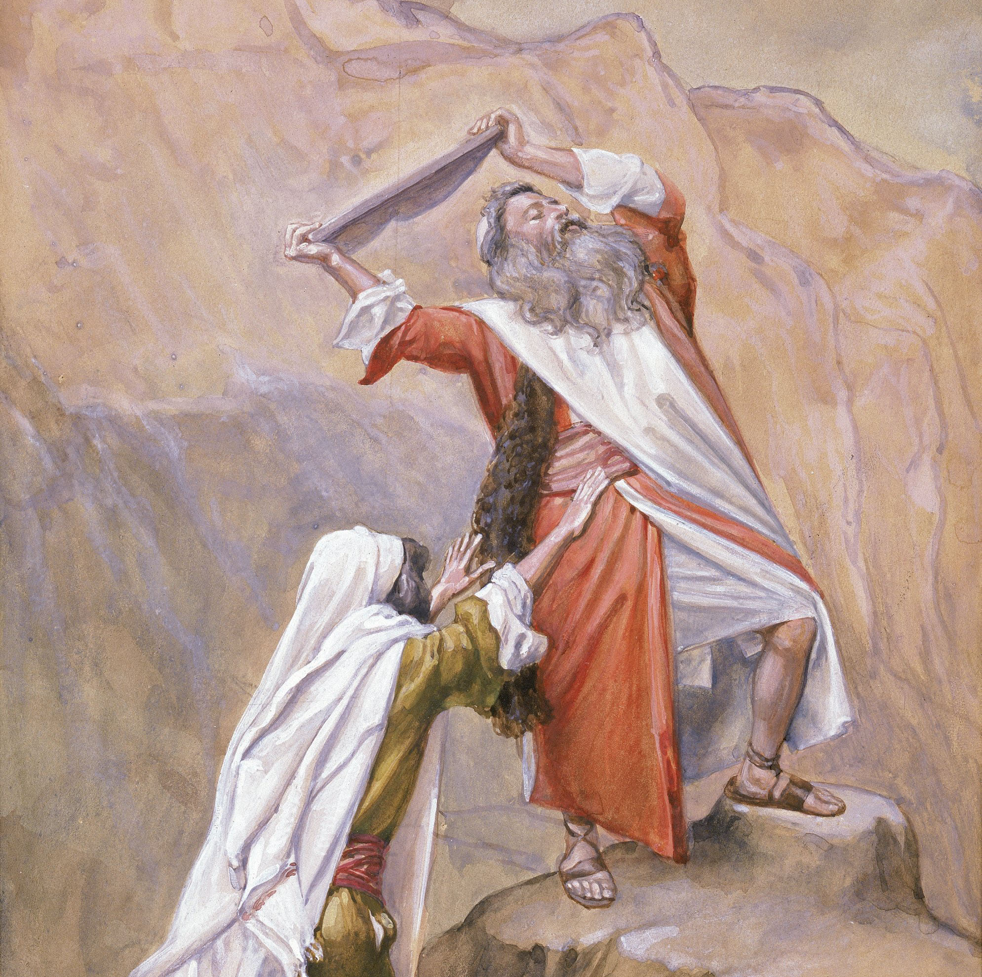 Завет история моисея 2024. Скрижали Моисея на горе Синай.