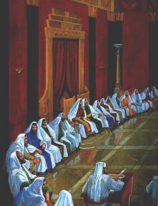 Sanhedrin during the second temple period, Wikimedia image