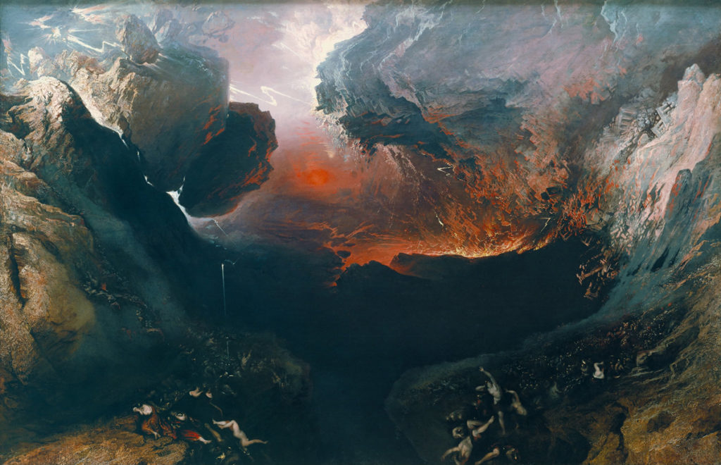 Great Day of His Wrath, by John Martin, artist