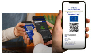 Forms of the Digital Vaccine Passport containing a QR Code