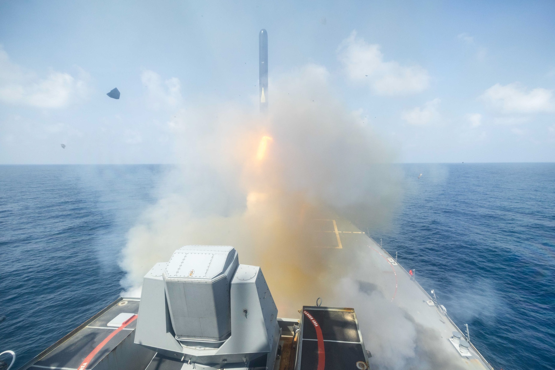 Missile launch, Operation Epic Fury, US CENTCOM image